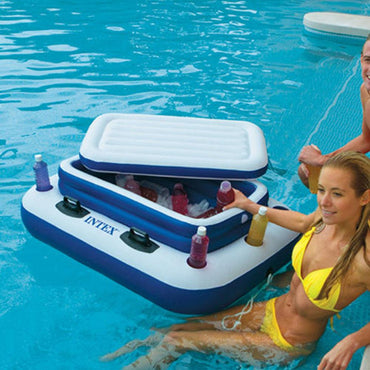 Intex Inflatable 58821NP Mega Chill II Cooler Island - Karout Online -Karout Online Shopping In lebanon - Karout Express Delivery