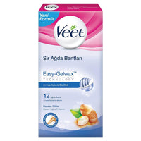 Veet Wax Strips With Easy Grip - Legs & Body – Sensitive Skin *12.