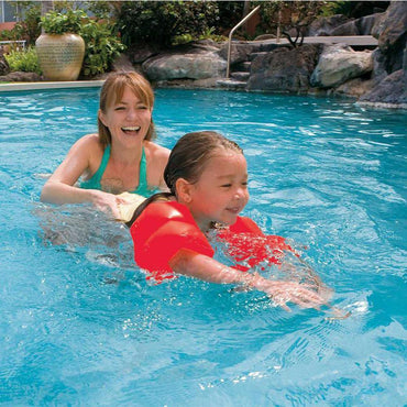 Intex Swimming Wings Deluxe 19 cm - 59640, Orange.