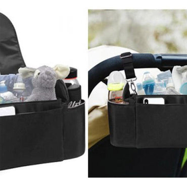 Ryco Pram Bag Microfiber Black - Karout Online -Karout Online Shopping In lebanon - Karout Express Delivery