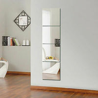 (NET) Acrylic Mirror Wall Sticker Modern Tile Adhesive  Mirror for Wall Decor / 23FK028