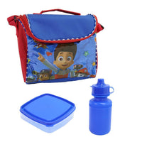 Characters Lunch Bag With Lunch Box And Water Bottle.