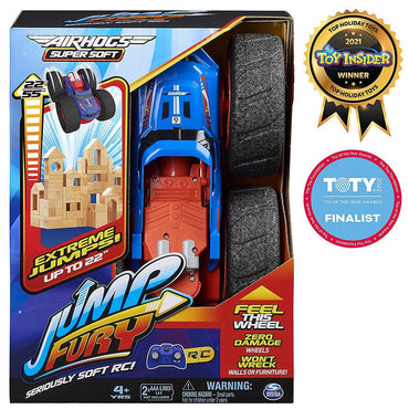 Air Hogs Super Soft, Jump Fury with Zero-Damage Wheels, Extreme Jumping Remote Control Car - Karout Online -Karout Online Shopping In lebanon - Karout Express Delivery