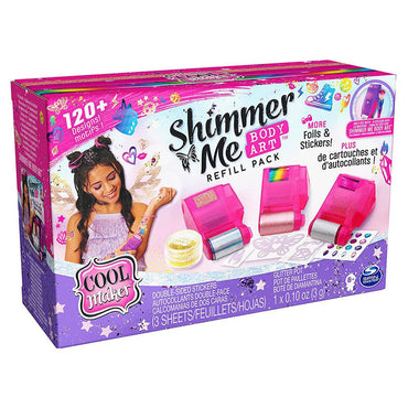 Cool Maker Shimmer Me Body Art Over 120 Designs Temporary Tattoo Kids Toys - Karout Online -Karout Online Shopping In lebanon - Karout Express Delivery