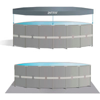 (NET) Intex 26334 Ultra XTR Frame Pool Set  6.10m x 1.22m