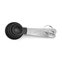 Stainless Steel Pp Measuring Cups Spoons Kitchen Baking Cooking Tools Set 4 pcs