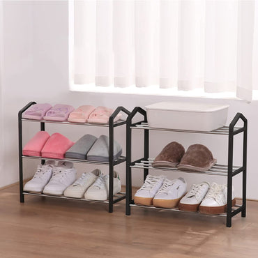 3 Layer Shoe Stand Stackable Shoe Rack Organizer Slipper Rack
