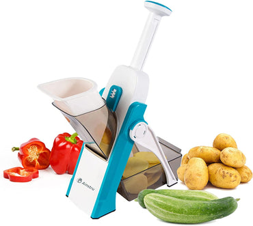 Multi-purpose Vegetable Chopper Slicer Adjustable Vegetable Cutter Safe for Kitchen / 6901234567892
