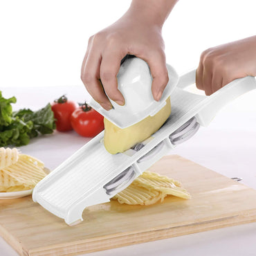 **(NET)**10 in 1 Vegetable Cutter with Steel Blade Slicer Kitchen Accessories / 6918150222750 / 222759