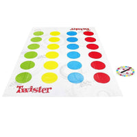 2 in 1 Twister Game with Finger Twister and Spin Wheel.