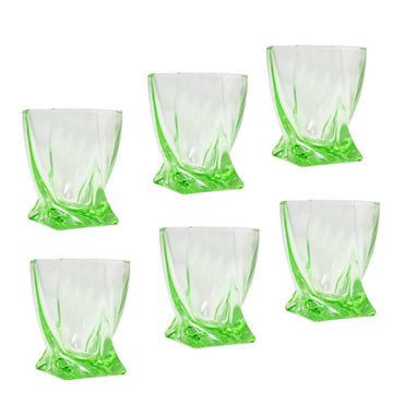 Glass Cup set of 6 / MW-459 - Karout Online -Karout Online Shopping In lebanon - Karout Express Delivery