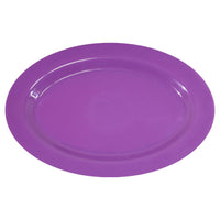 Melamine Colored Oval Plate / 4014 - Karout Online -Karout Online Shopping In lebanon - Karout Express Delivery