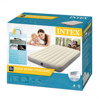 Intex Dura Beam Single High Airbed / 1.37m x 1.91m x 25cm - Karout Online -Karout Online Shopping In lebanon - Karout Express Delivery