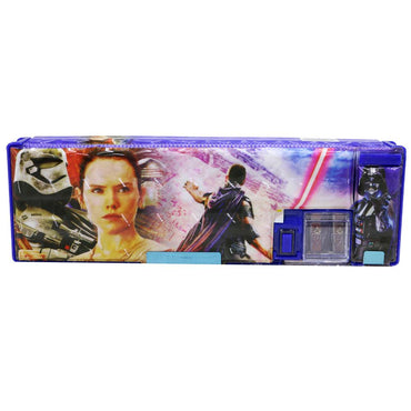 Star war Pencil Box with Both Side Storage & in-Built Sharpener / 65005XQ - Karout Online -Karout Online Shopping In lebanon - Karout Express Delivery