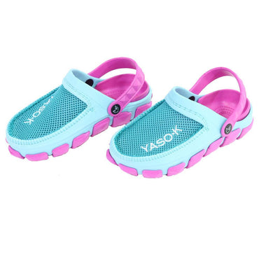 Beach Crocs.
