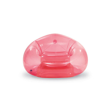 (NET) Intex 66501NP Transparent Pink Armchair 137 cm x 127 cm x 74 cm