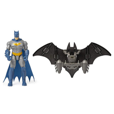 BATMAN 4-Inch BATMAN Mega Gear Deluxe Action Figure with Transforming Armor /35471 - Karout Online -Karout Online Shopping In lebanon - Karout Express Delivery