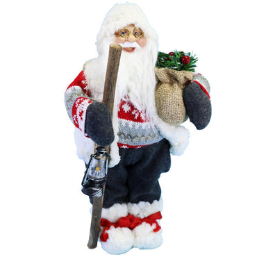 Christmas Decoration Standing Santa 30 cm.