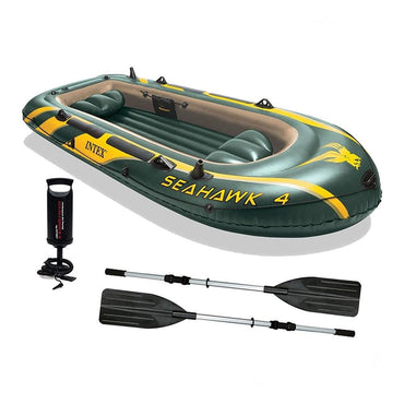 Intex Inflatable Seahawk 4 Boat - Karout Online -Karout Online Shopping In lebanon - Karout Express Delivery