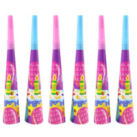 Birthday Paper Horn Candle / Purple Birthday & Party Supplies