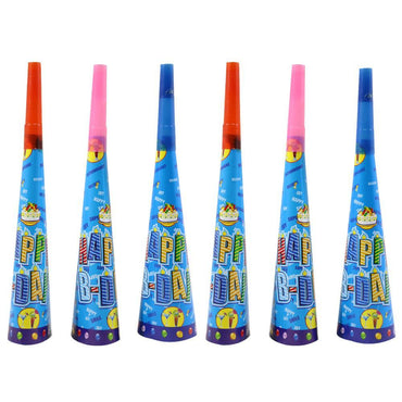 Birthday Paper Horn / Blue Birthday & Party Supplies