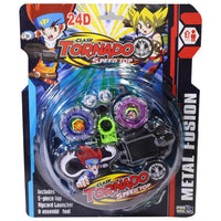 Beyblade Tornado Metal Fusion 8D Speed Top Set Purple & Blue Toys Baby