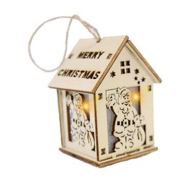 Merry Christmas Light Up Hangers 10  cm.