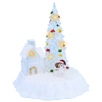 Christmas Plexy Light Up Decoration 23 X 18 cm.