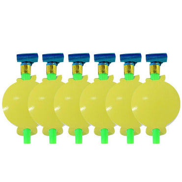 Birthday- Yellow Blowouts (6 Pcs) / E-111 Birthday & Party Supplies