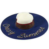 Straw  Wide Brim Women Hat N-11 - Karout Online -Karout Online Shopping In lebanon - Karout Express Delivery