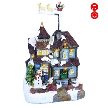 Musical & Lighted Christmas Village.