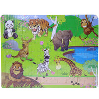 Wood Puzzle Animals Toys & Baby