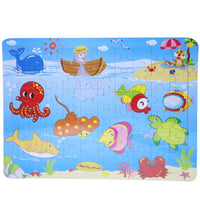 Wood Puzzle Underwater Toys & Baby
