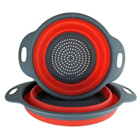 Rounded Collapsible Filter Baskets 2 Pcs / KC-113 - Karout Online -Karout Online Shopping In lebanon - Karout Express Delivery