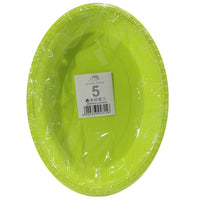 Oval Plastic Bowl ( 5 Pcs) / Q-468 Pistache Birthday & Party Supplies