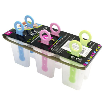 Ice Lolly Mold for freezing plastic 6pcs - Karout Online -Karout Online Shopping In lebanon - Karout Express Delivery