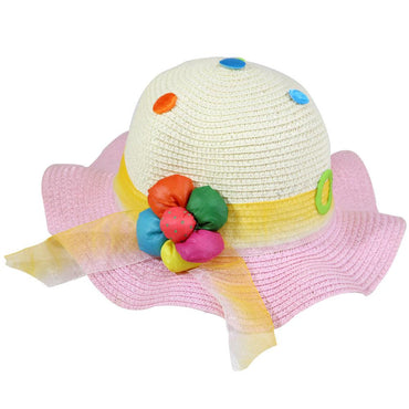 Straw Foldable Brim Hat /E-258 - Karout Online -Karout Online Shopping In lebanon - Karout Express Delivery