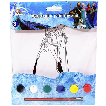 Kids characters Watercolor Painting Suit / BST-SC-6001 / R-307 - Karout Online -Karout Online Shopping In lebanon - Karout Express Delivery
