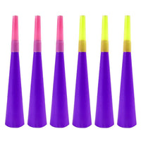 Party Birthday Colored Paper Horn E-113 / E-114 005873 Purple Birthday & Party Supplies
