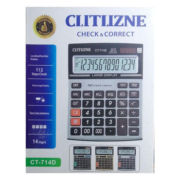 Calculator Citizen CT-714D High Quality - Karout Online -Karout Online Shopping In lebanon - Karout Express Delivery