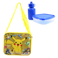 Characters Lunch Bag With Lunch Box And Water Bottle / H-660G/B