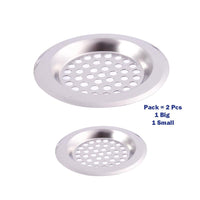 Stainless Steel Sink Garbage Strainer ( 2 Pcs) - Karout Online -Karout Online Shopping In lebanon - Karout Express Delivery