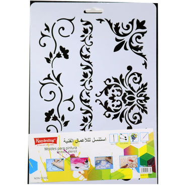Non - Toxic A4 Stencils  K-105 - Karout Online -Karout Online Shopping In lebanon - Karout Express Delivery