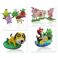 12 Colors/Set 5D Super Light Clay with 3 Tools - 130 grams.