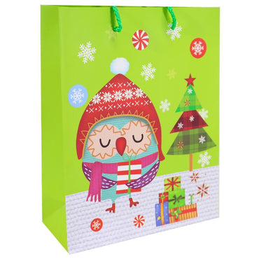 Christmas Gift Bag 23.5 x 18 x 8 cm.