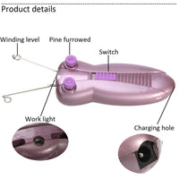 Lady Electric Epilator Butterfly Design Face Cotton Thread Defeather Epilator Women Facial Hair Remover Machine - Karout Online -Karout Online Shopping In lebanon - Karout Express Delivery