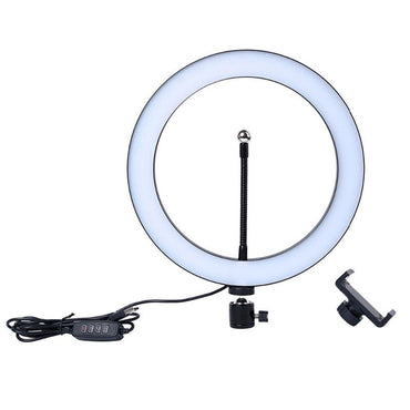 Ring Fill Light QX300 With Tripod Stand 30 cm / KC-142 - Karout Online -Karout Online Shopping In lebanon - Karout Express Delivery