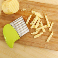 Stainless Steel Vegetable and Potato Wavy Cutter Slicer / KC-122 / YCJ-8017 - Karout Online -Karout Online Shopping In lebanon - Karout Express Delivery
