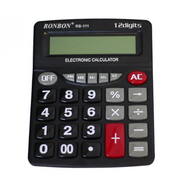 Ronbon Calculator 12-digit  RB-111 K-300 - Karout Online -Karout Online Shopping In lebanon - Karout Express Delivery