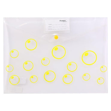 Tramix Transparent File Bag / 809F - Karout Online -Karout Online Shopping In lebanon - Karout Express Delivery